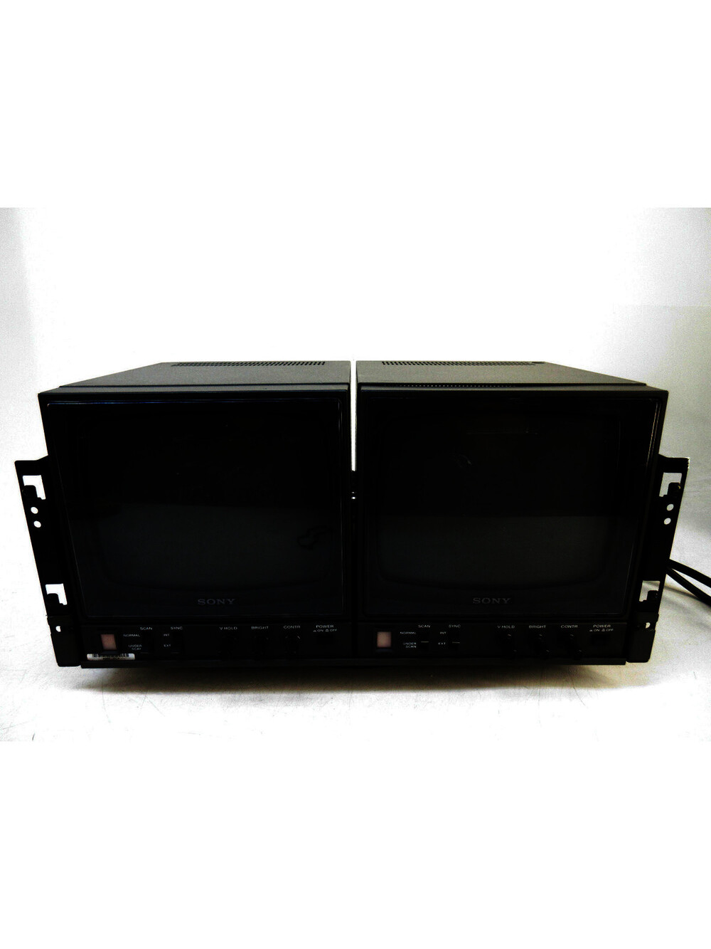 Sony PVM-91 Black and White CRT Video Monitor Pair
